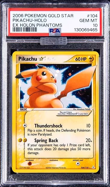 Pika graded collectible card
